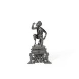 Workshop of Severo Calzetta da Ravenna (active 1496 -1543): A Paduan patinated bronze figural ink...