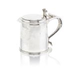 A Charles II silver tankard maker's mark 'TC' conjoined, probably Thomas Cory (see Mitchell page ...
