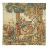 A French second quarter 18th century tapestry 271cm x 264cm