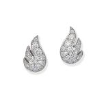 GRAFF: DIAMOND FLAME EARRINGS