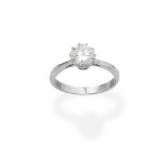 DIAMOND SINGLE-STONE RING