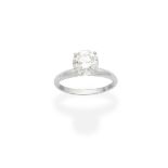 DIAMOND SINGLE-STONE RING