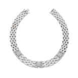 CARTIER: DIAMOND 'MAILLON PANTH&#200;RE' NECKLACE