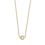 MONTBLANC: DIAMOND STAR PENDANT/NECKLACE