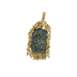 TOURMALINE PENDANT, 1972