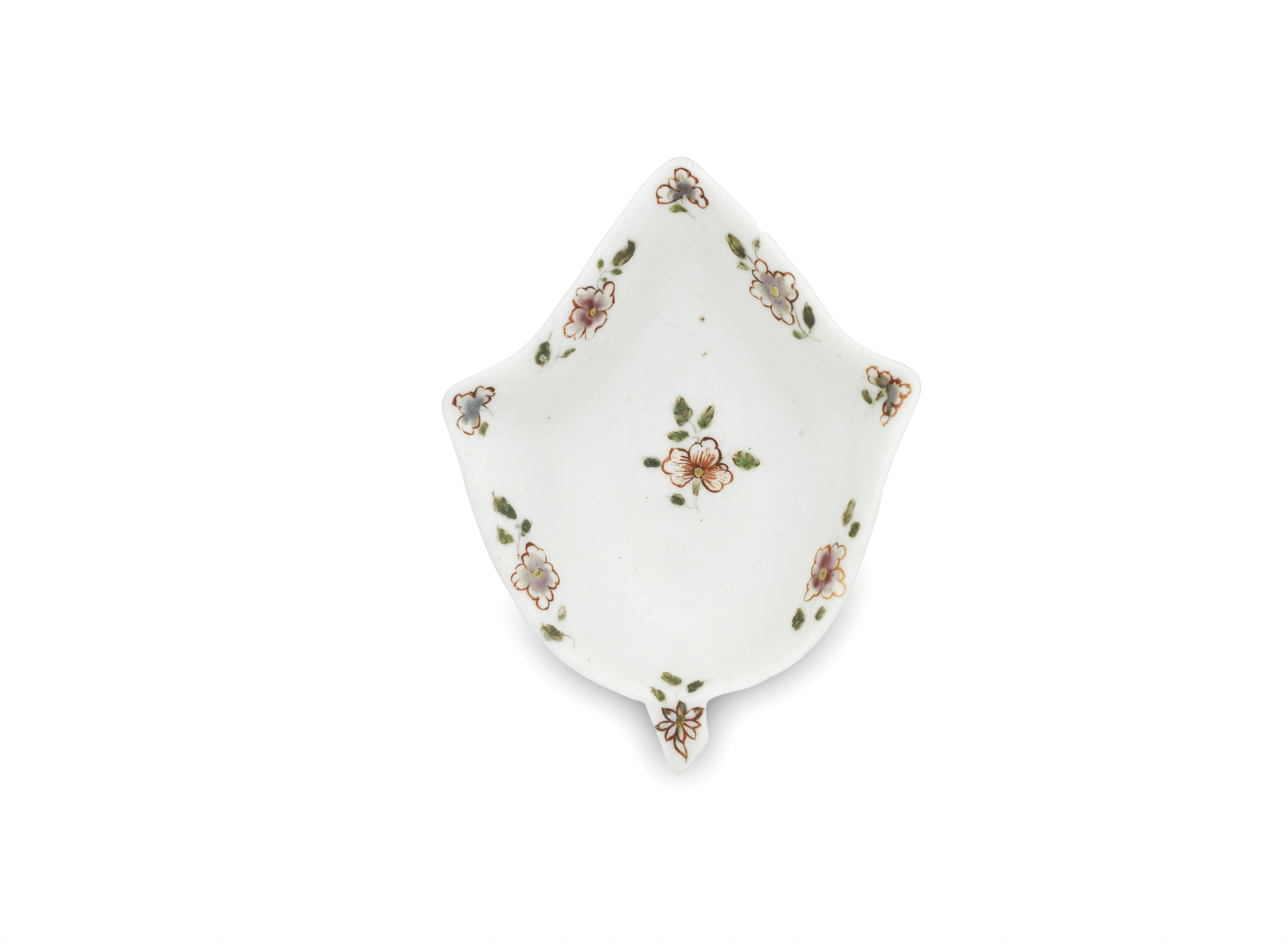 An early Worcester pickle dish, circa 1752-3