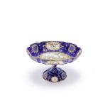 A French enamel centrepiece, late 19th century