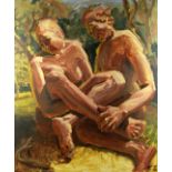 Kevin Sinnott (British, born 1947) Adam and Eve (Painted in 1989)