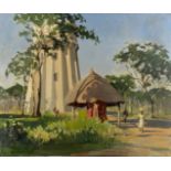 Terence Cuneo (British, 1907-1996) Water Tower, Lusaka