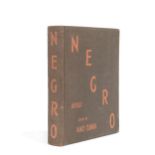 CUNARD (NANCY, EDITOR) Negro Anthology... 1931-1933, FIRST EDITION, Nancy Cunard at Wishart & Co...