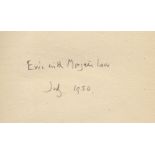 FORSTER (E.M.) The Hill of Devi being Letters from Dewas State Senior, FIRST EDITION, INSCRIBED '...