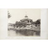 KASHMIR, LAHORE, DELHI AND AGRA Album of 50 views of Kashmir, Delhi and Agra and environs, by Wil...