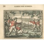 JUVENILE GAMES Juvenile Games, for the Four Seasons, 8vo, [c.1820]; and others, including Crabbe,...