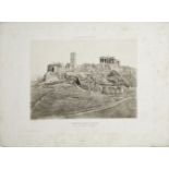 PIOT (EUG&#200;NE) 'L'Acropole d'Athen&#232;s', general view of the Acropolis in Athens, taken f...