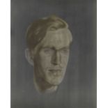 LAWRENCE (T.E.) Portrait by Eric Kennington, collotype reproduction, NUMBER 11 OF 100 COPIES SIGN...
