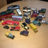 A Lot of vintage Matchbox and Lesney car models
