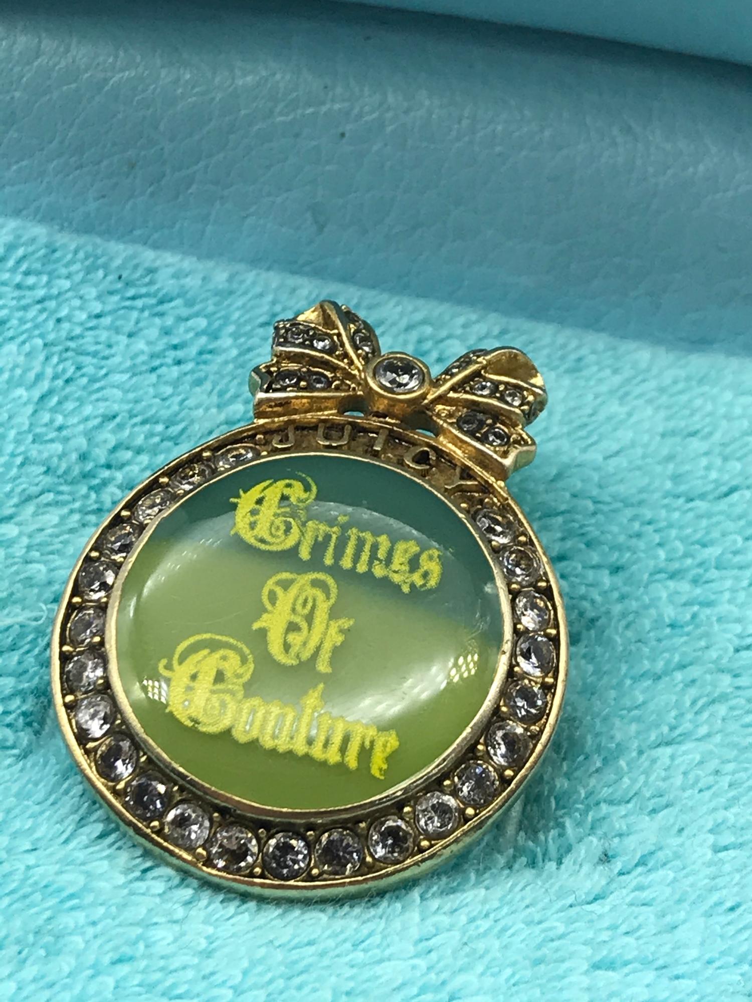 A Vintage Juicy Couture Crimes of Couture badge with original box. Together with two Bella Perlina - Image 3 of 6