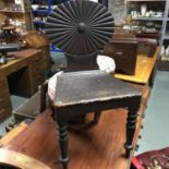 A Georgian/Victorian parlour/study chair.