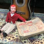 A Vintage 1950's Palitoy "Jolly Jim" Ventriloquists doll with box. Doll is in good condition and