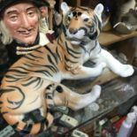 A Large USSR Tiger porcelain figure.