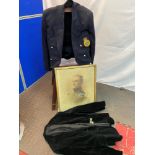 A Military Telegraphist Air Gunners Association coat, Military photo and vintage Murray Brothers