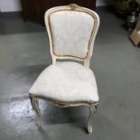 An Antique style french design bedroom chair