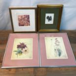 A Lot of 4 various prints to include two framed Charles Rennie Mackintosh prints, Limited edition