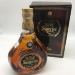 1990 Bottling of Johnnie Walker Swing Superior Scotch Whisky, 75cl, full, sealed and boxed