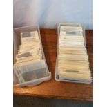 Two Tubs of Negatives and glass slides. APPROX 500 of Dunfermline and surrounding areas, schools,