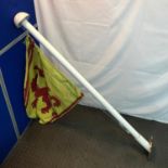 Exterior wall flag pole. Measures 150cm in length.