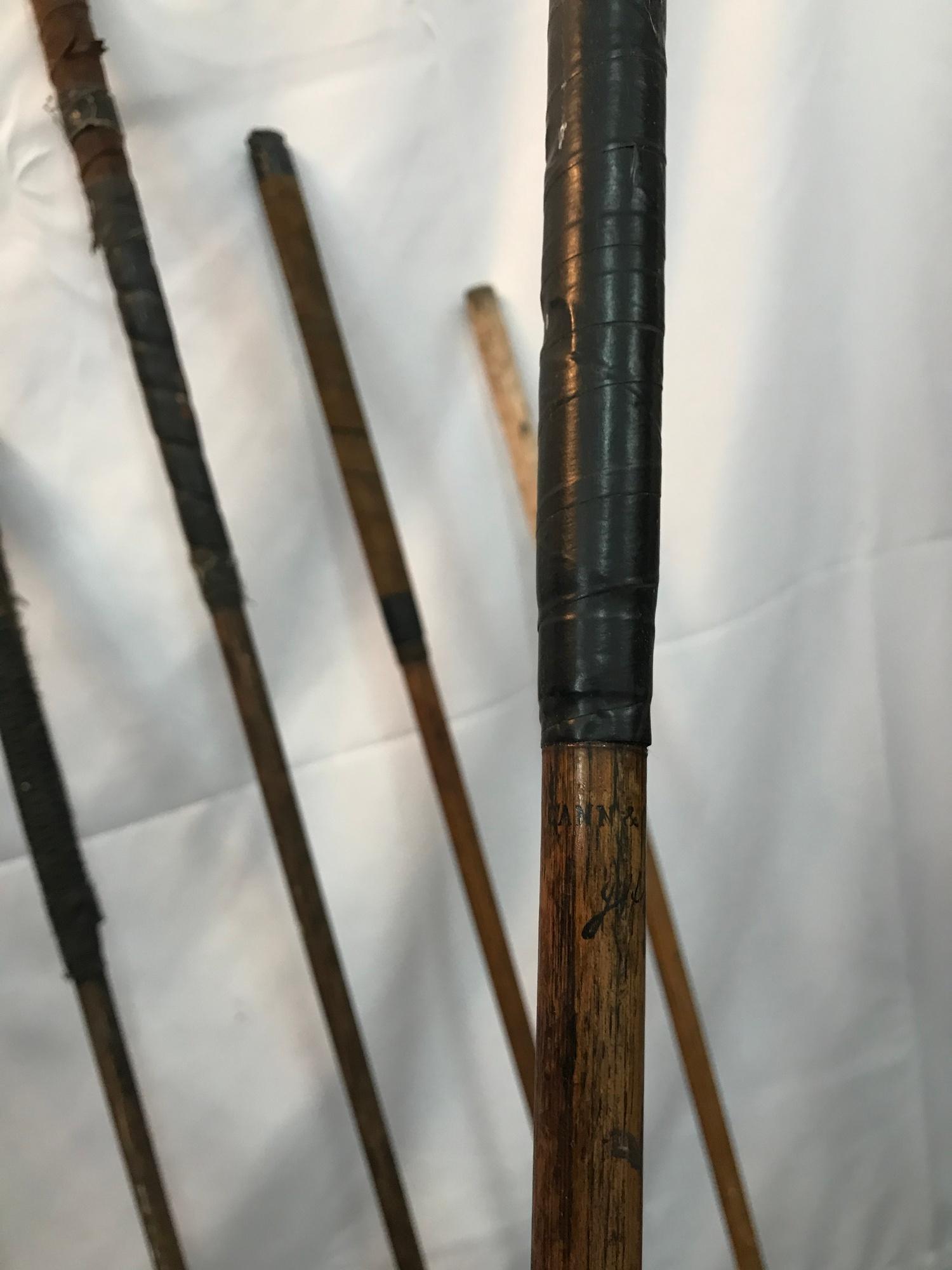 A Large collection of vintage Hickory Shaft golf clubs. Includes makes such as J.G.SMITH, Cann & - Image 14 of 18