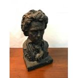 Vintage 1961 Beethoven Bust Sculpture By Austin Prod Inc. [35cm in height]
