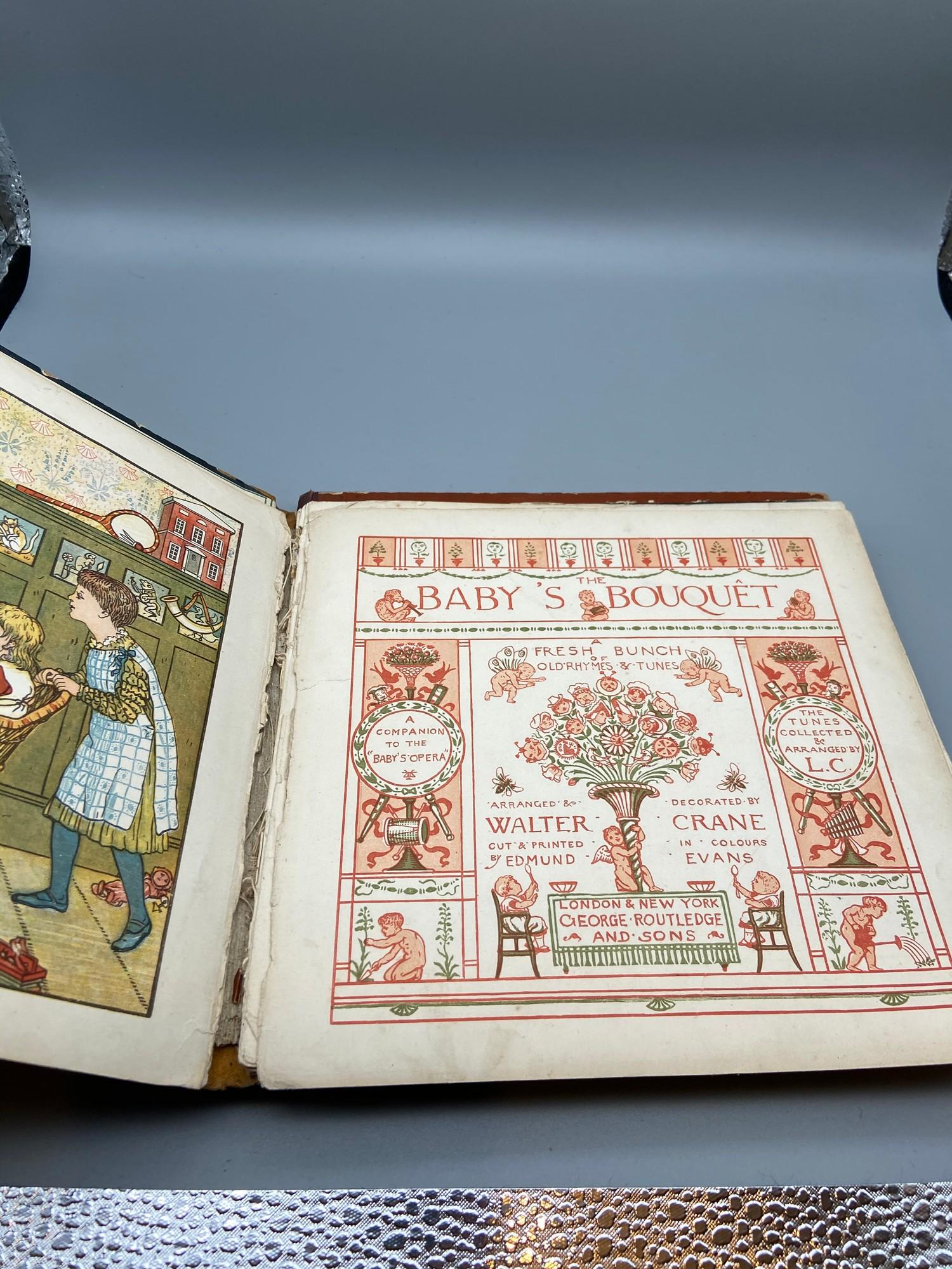 Two antique books- The Baby's Bouquet and The Baby's Opera by Walter Crane. - Image 5 of 6