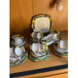 A Vintage 31 Piece paragon 'Springtime' pattern tea set.