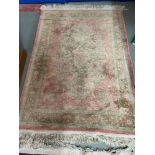 Antique style Indian prayer rug.