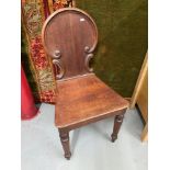 A Late Victorian Church style chair.