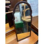 A Victorian Mahogany framed free standing dressing table mirror.