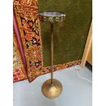 Tiel K.M.D. Holland arts and crafts brass stand.