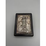 A 950 Silver religious icon plaque [10.5x8cm]