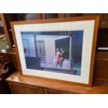 Edward Hooper framed print titled 'Summer Evening'