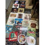 A Quantity of Vinyl records which include mainly Jazz, Ray Charles, Louis Armstrong and Sidney