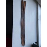 Old Leather school belt [Tawse] [53cm length]