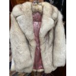 An unusual Vintage ladies fur coat.