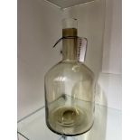 A Contemporary Art Glass large bottle by Pols Potten. Comes with original tags. [35CM Height]