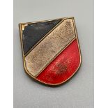 German Third Reich Afrika Korps Pith Helmet Badge