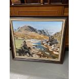 An original oil painting on board titled Glencoe by Marie E.A. Blyth.