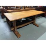 Antique French farmhouse dining table