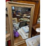 Gilt framed mirror