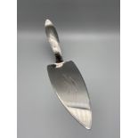 A Vintage Keswick School of art plated fish slice.