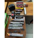 A Quantity of Hornby train models to include carriages, wagons and loco's